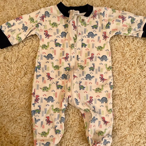 Kissy Kissy One Pieces Kissy Kissy Boys Pima Cotton Footed Romper